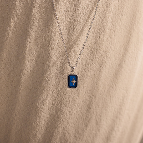 North Star Birthstone Necklace