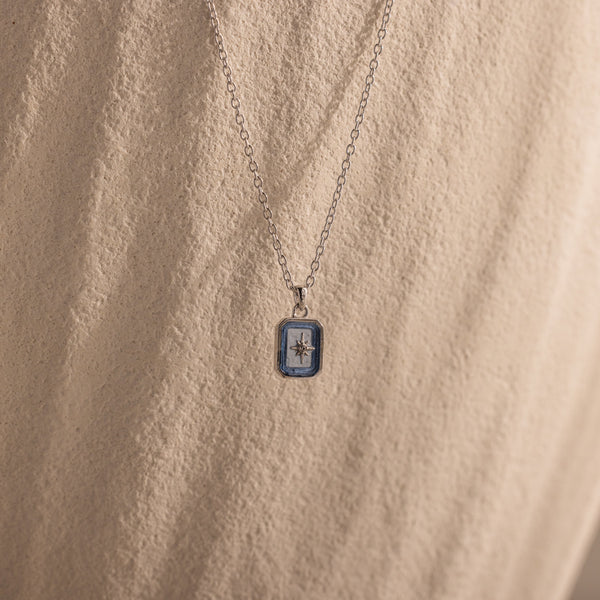 North Star Birthstone Necklace